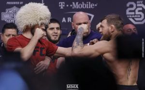 Видео открытой церемонии взвешивания перед турниром UFC 229: Хабиб Нурмагомедов - Конор Макгрегор
