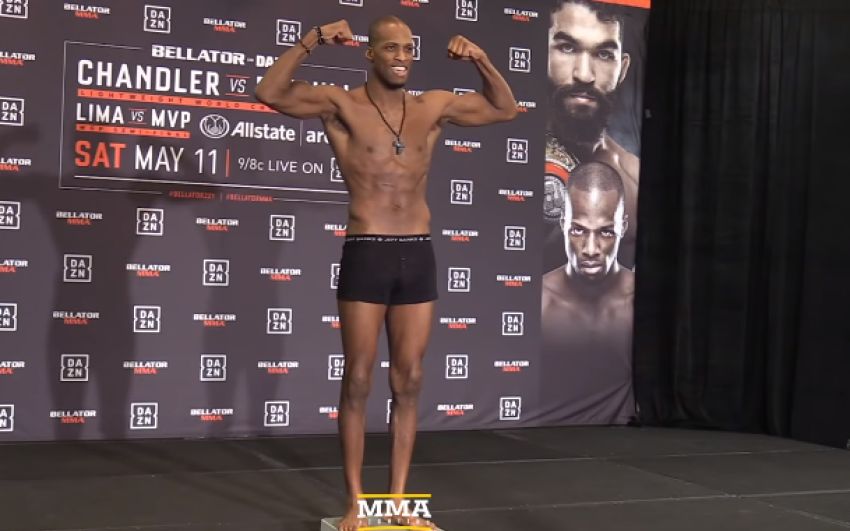 Взвешивание участников турнира Bellator 221: Майкл Чендлер - Патрисио Фрейре, Майкл Пейдж - Даглас Лима