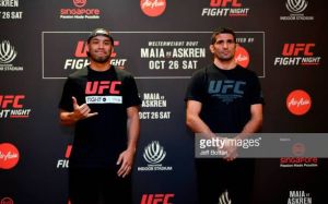 Видео боя Фрэнк Камачо - Бенеил Дариуш UFC Fight Night 162