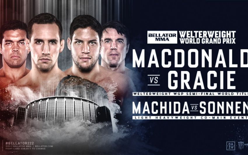 Файткард турнира Bellator 222: Рори Макдональд - Нейман Грейси