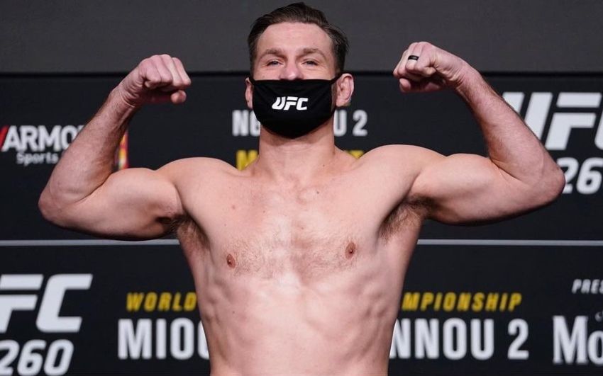 Результаты взвешивания турнира UFC 260
