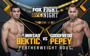 Видео боя Мирсад Бектик - Годофредо Пепей UFC on Fox 27