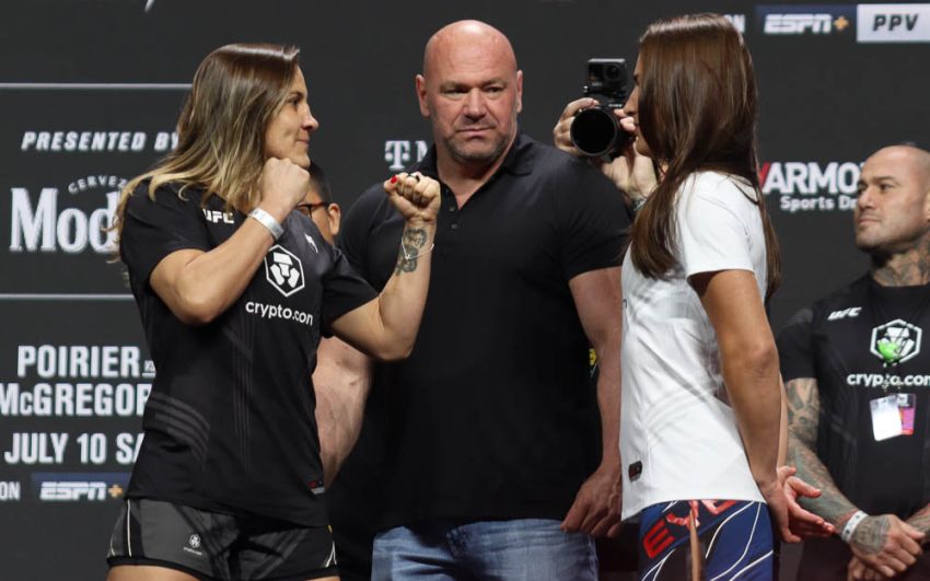 Видео боя Джессика Ай - Дженнифер Майя UFC 264
