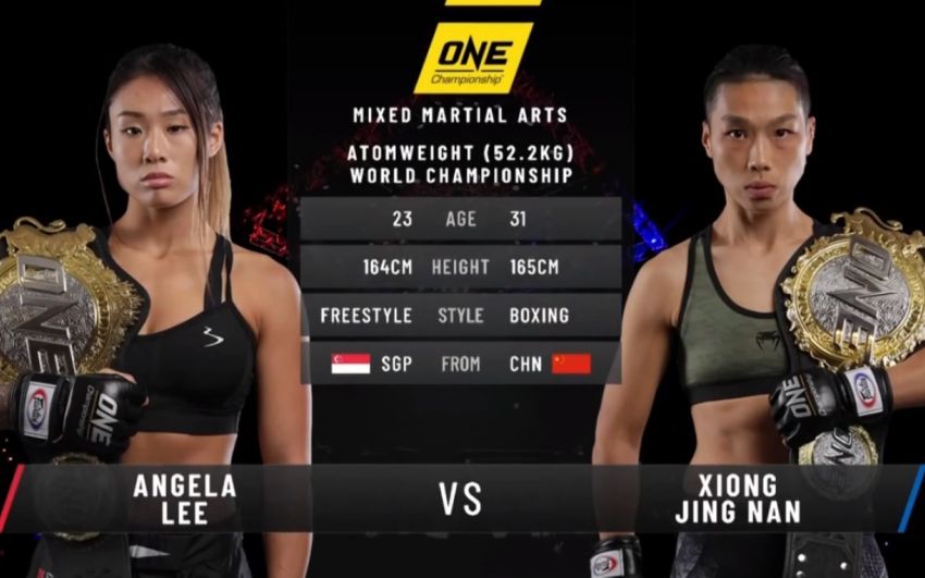 Видео боя Анжела Ли - Джингнан Сьонг ONE Championship: Century - Part 1