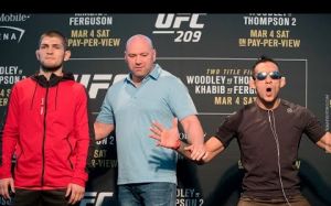 Битва взглядов участников главного карда UFC 209