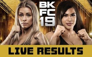 Результаты турнира BKFC 19