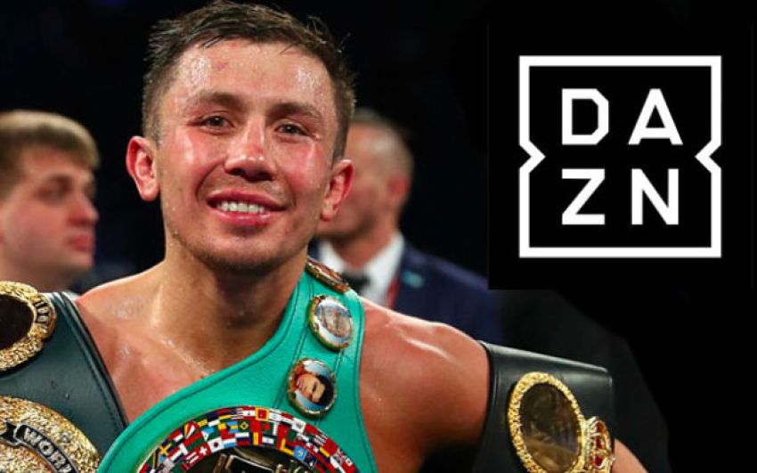 Геннадий Головкин и DAZN объявят о соглашении на следующей неделе