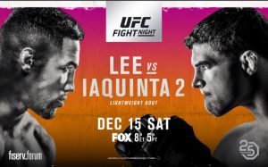Прямая трансляция UFC on FOX 31: Кевин Ли - Эл Яквинта 2