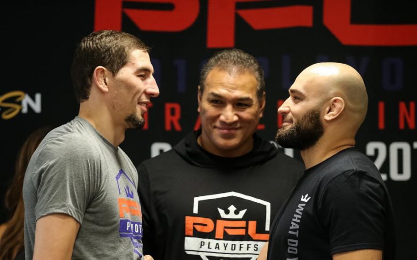 Видео боя Абусупиян Магомедов - Гасан Умалатов PFL 10
