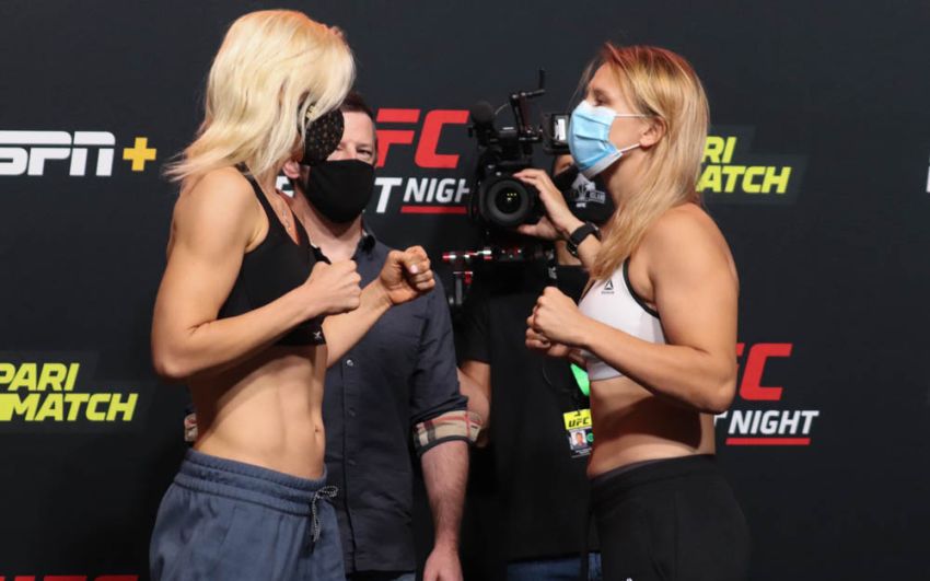 Видео боя Яна Куницкая - Юлия Столяренко UFC on ESPN+ 32