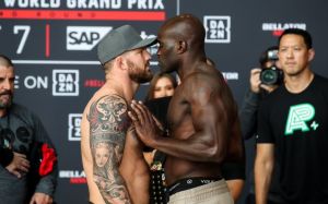 Чейк Конго толкнул Райана Бейдера на взвешивании перед Bellator 226
