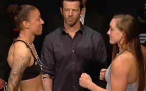 Церемония взвешивания турнира UFC Fight Night 155: Жермейн Де Рандами - Аспен Лэдд