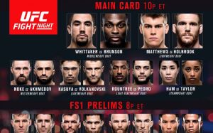 Финальные результаты UFC Fight Night 101 + БОНУСЫ