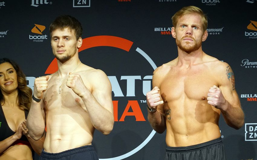 Видео боя Владимир Токов - Райан Уокер Bellator 218