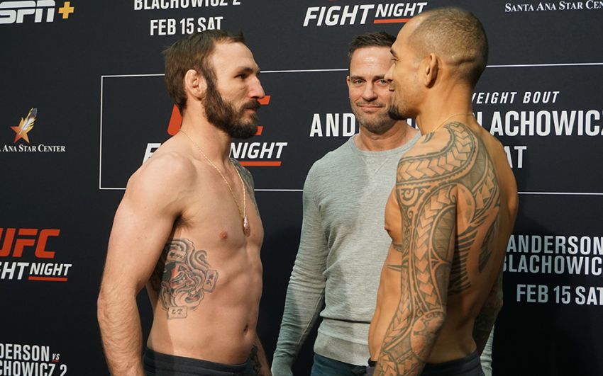 Видео боя Янси Медейрос - Ландо Ванната UFC Fight Night 167