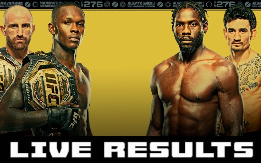 Результаты турнира UFC 276