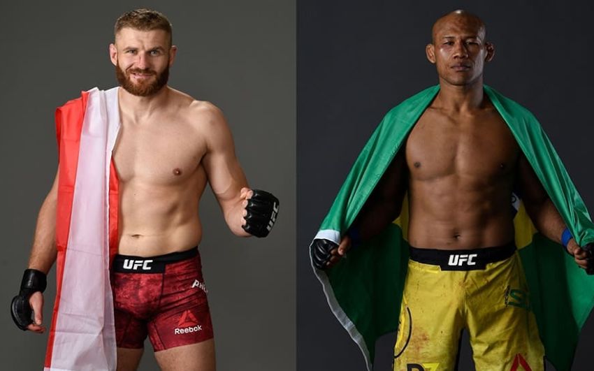 Прямая трансляция UFC on ESPN+ 22: Ян Блахович - Роналдо Соуза