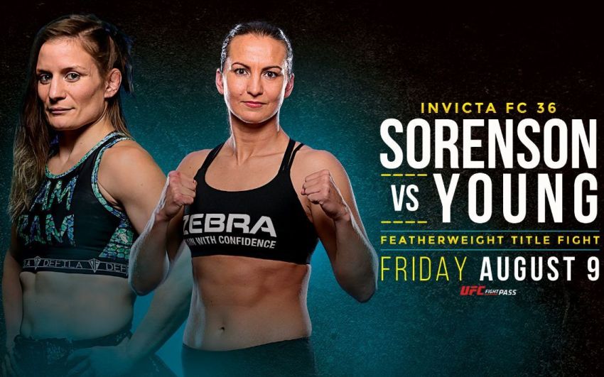 Прямая трансляция Invicta FC 36 Пэм Соренсен - Кэйтлин Янг