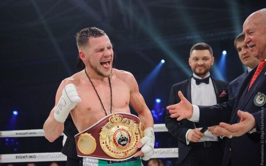 Денис Беринчик уверенно защитил чемпионский пояс в бою с Патрицио Лопесом Морено