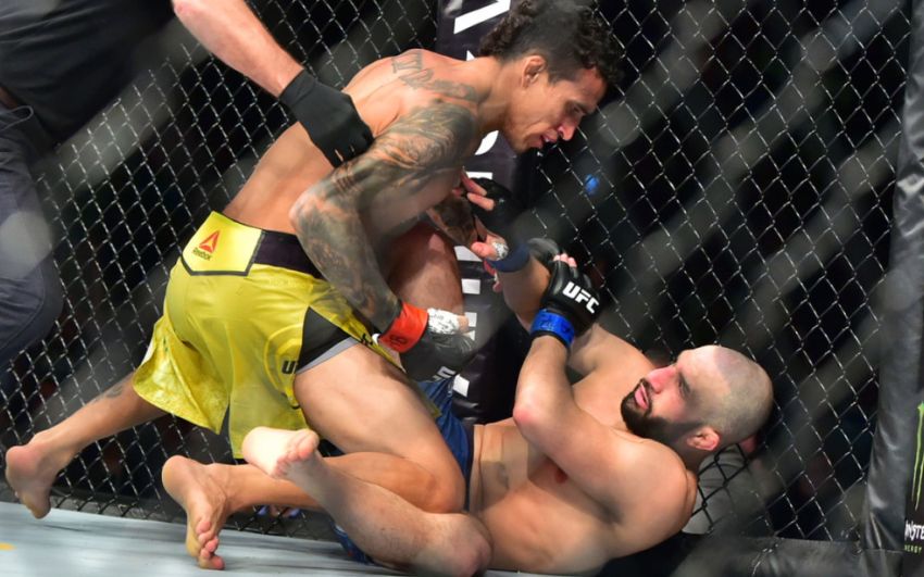 Бонусы турнира UFC Fight Night 164: Ян Блахович - Роналдо Соуза