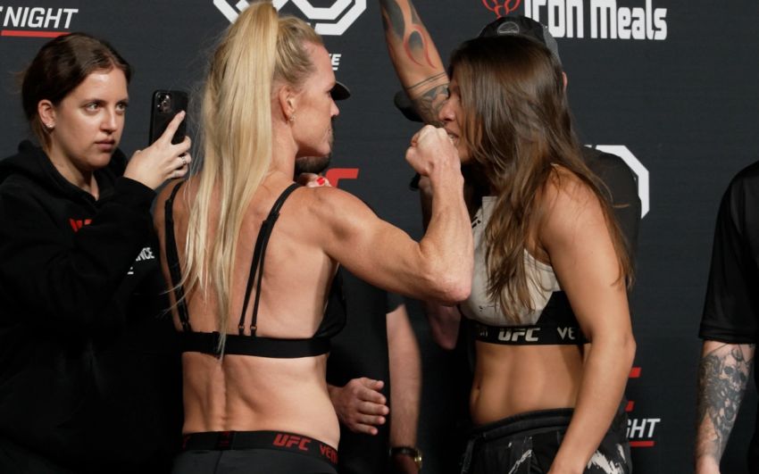 Результаты взвешивания UFC on ESPN 49