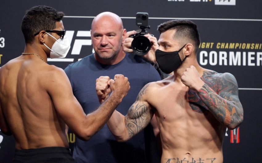 Видео боя Херберт Бернс - Даниэль Пинеда UFC 252