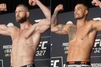 Результаты взвешивания турнира UFC 327