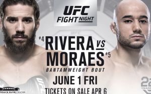 Прямая трансляция UFC Fight Night 131: Джимми Ривера - Марлон Мораес