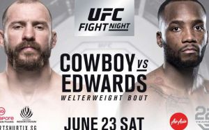 Битва взглядов участников турнира UFC Fight Night 132: Серроне - Эдвардс