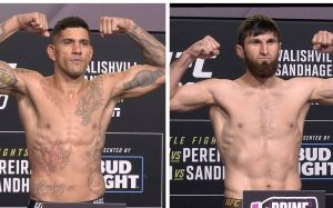 Результаты взвешивания UFC 320