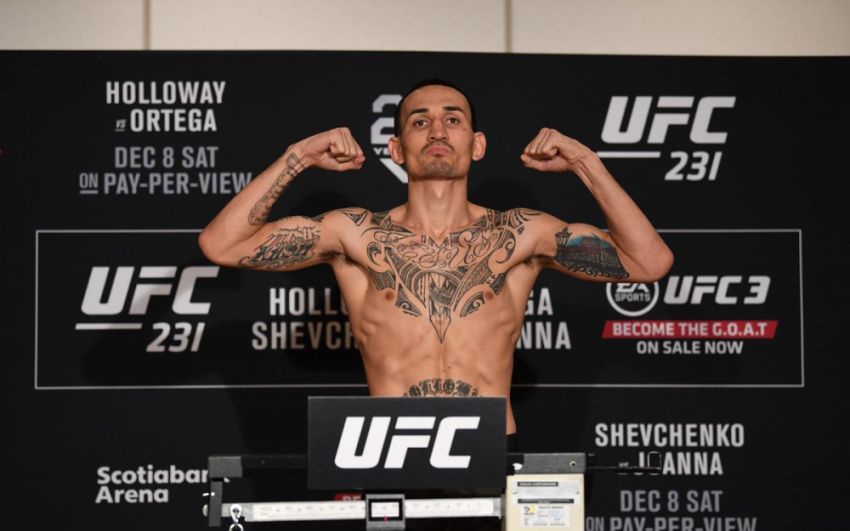 Результаты взвешивания участников турнира UFC 231: Макс Холлоуэй - Брайан Ортега