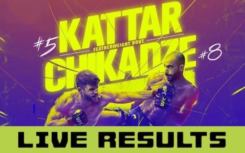 Результаты турнира UFC on ESPN 32
