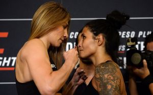 Видео боя Ирэн Алдана - Ванесса Мело UFC Fight Night 159