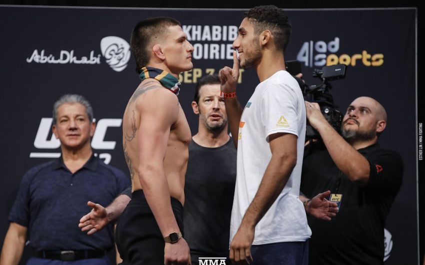 Видео боя Дон Мэдж - Фарес Зиам UFC 242