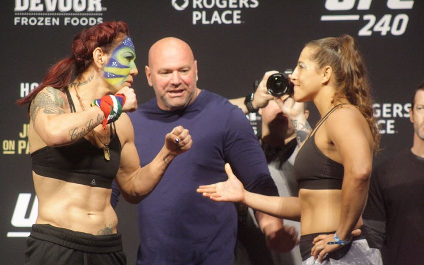 Видео боя Крис Сайборг - Фелисия Спенсер UFC 240