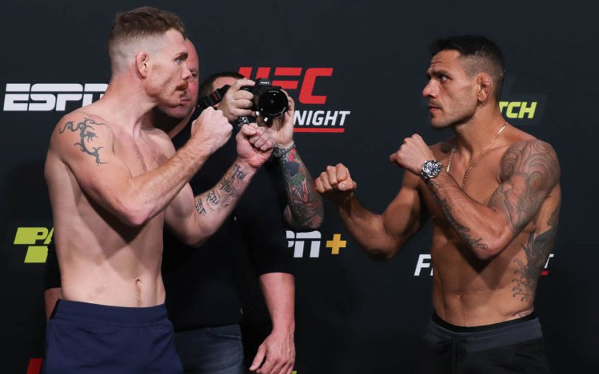 Видео боя Пол Фелдер - Рафаэль Дос Аньос UFC Fight Night 182
