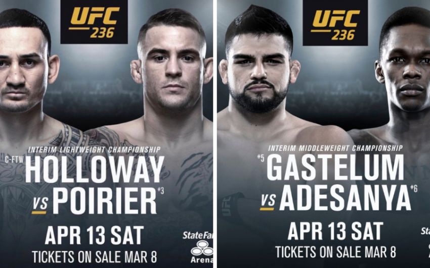 Прямая трансляция UFC 236: Макс Холлоуэй - Дастин Порье 2