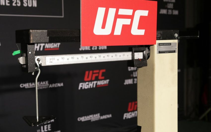 Результаты взвешивания UFC Fight Night 231