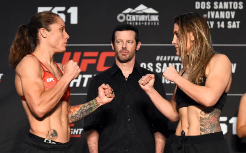 Видео боя Лиз Кармуш - Дженнифер Маиа UFC Fight Night 133