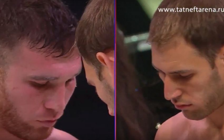 Видео боя Игорь Дармешкин - Мурад Азимов Бои по правилам TNA
