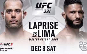 Видео боя Чед Лаприс - Диего Лима UFC 231