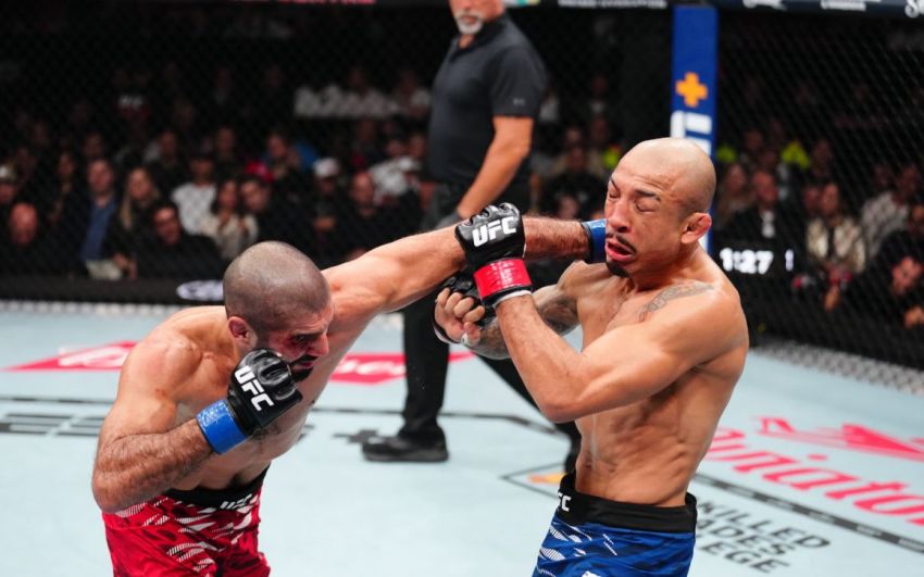 Видео боя Эйманн Захаби – Жозе Альдо UFC 315