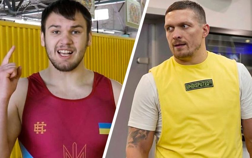 Александр Усик ответил на вызов украинского борца Богдана Грицая: "Милости прошу в ринг"