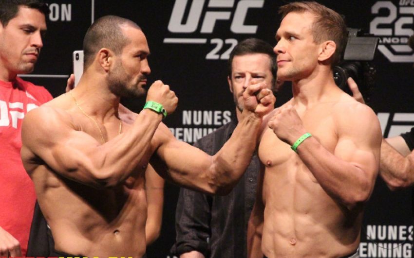 Видео боя Дэви Рамос - Ник Хейн UFC 224