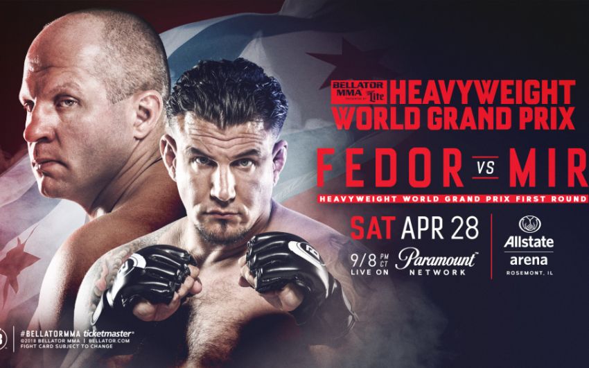 Bellator 198: Взвешивание Федора Емельяненко и Фрэнка Мира