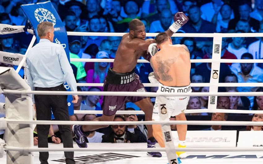 Энди Руис высказался о скандальном ударе Дюбуа в поединке против Усика