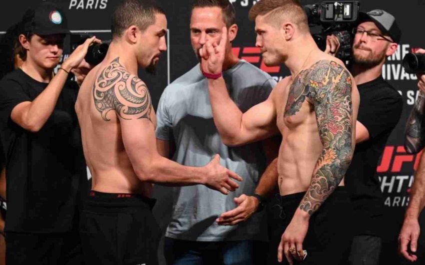 Видео боя Роберт Уиттакер – Марвин Веттори UFC Fight Night 209
