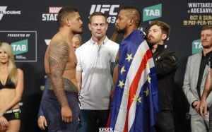 Видео боя Йорган Де Кастро - Джастин Тафа UFC 243