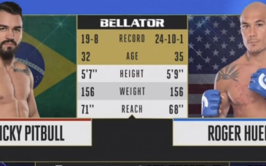 Видео боя Патрики Фрэйре - Роджер Уэрта Bellator 205