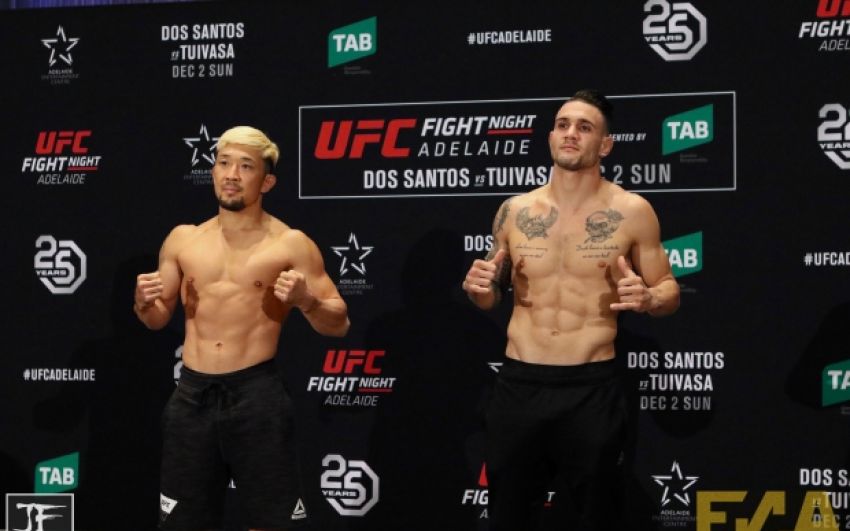 Видео боя Мизуто Хирота - Кристос Гиагос UFC Fight Night 142